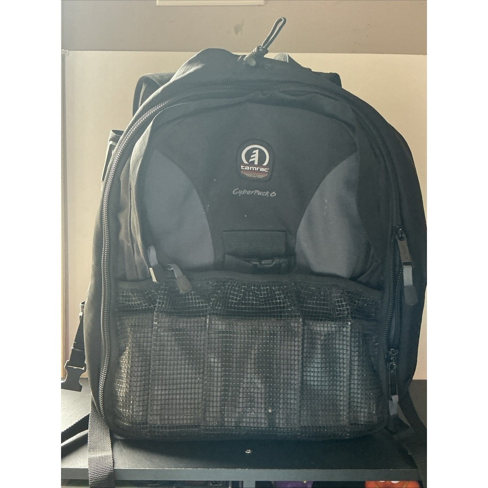 Tamrac Cyberpack 6 Backpack Camera Case Black Gray 5275